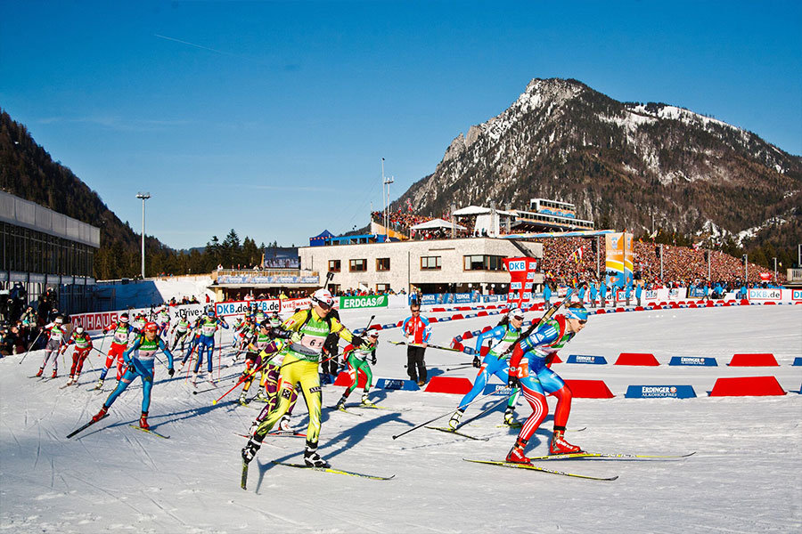 Biathlon Chiemgau Arena